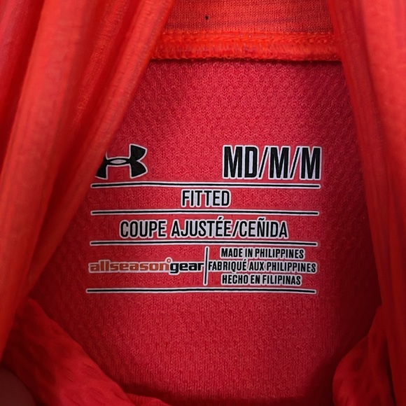 Under Armour Funnel Neck Cold Weather Running Top - Picture 5 of 5